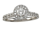 Finejewelers Diamond Round Engagement Ring