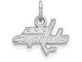 14k White Gold Nhl Logoart Washington Capitals Extra Small Pendant
