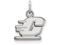 14k White Gold Logoart Central Michigan University Extra Small Pendant
