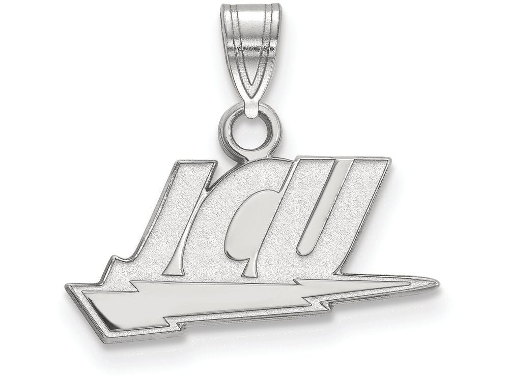 14k White Gold Logoart John Carroll University Small Pendant