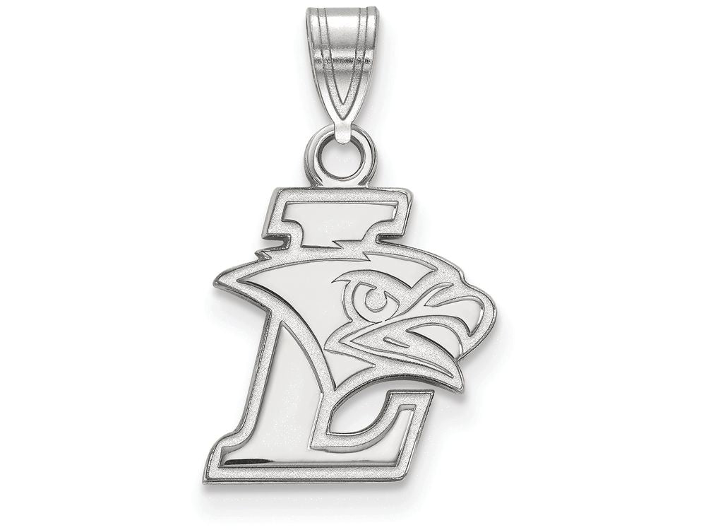 Logoart 14k White Gold Lehigh University Small Pendant