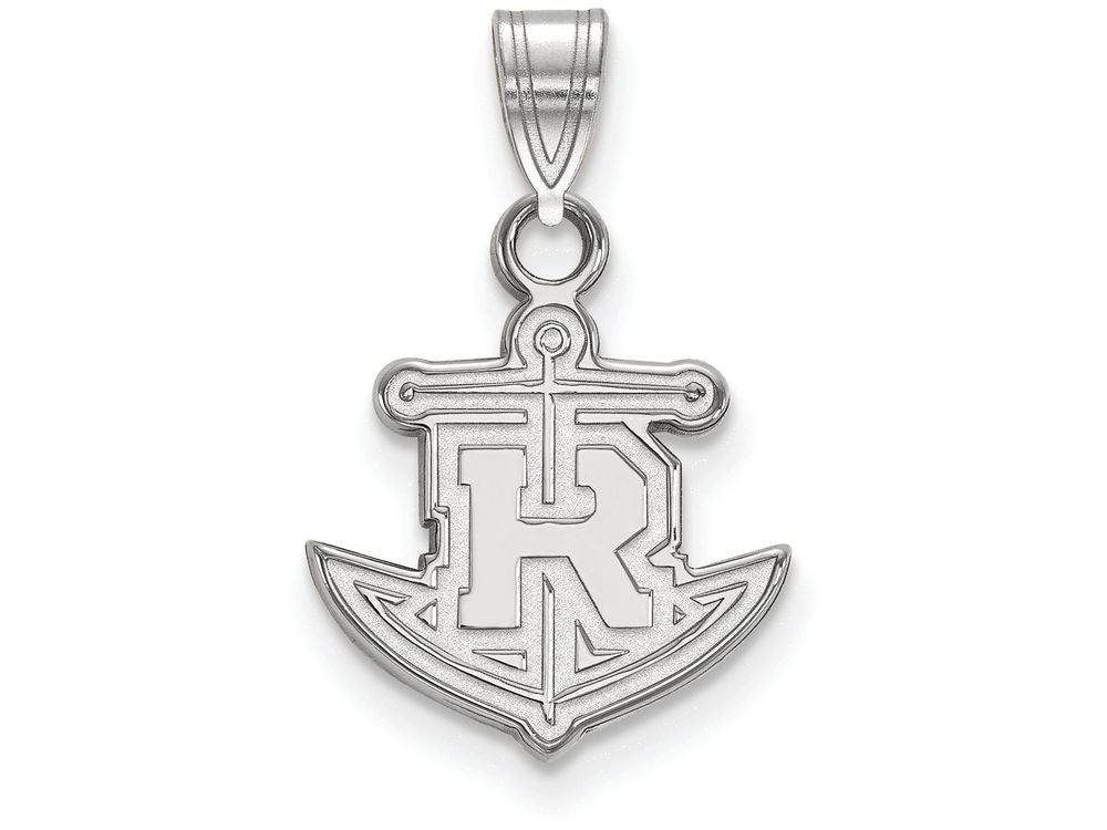 14k White Gold Logoart Rollins College Small Pendant