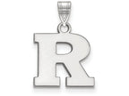 14k White Gold Logoart Rutgers Small Pendant