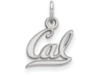 14k White Gold Logoart University Of California Berkeley Extra Small Pendant