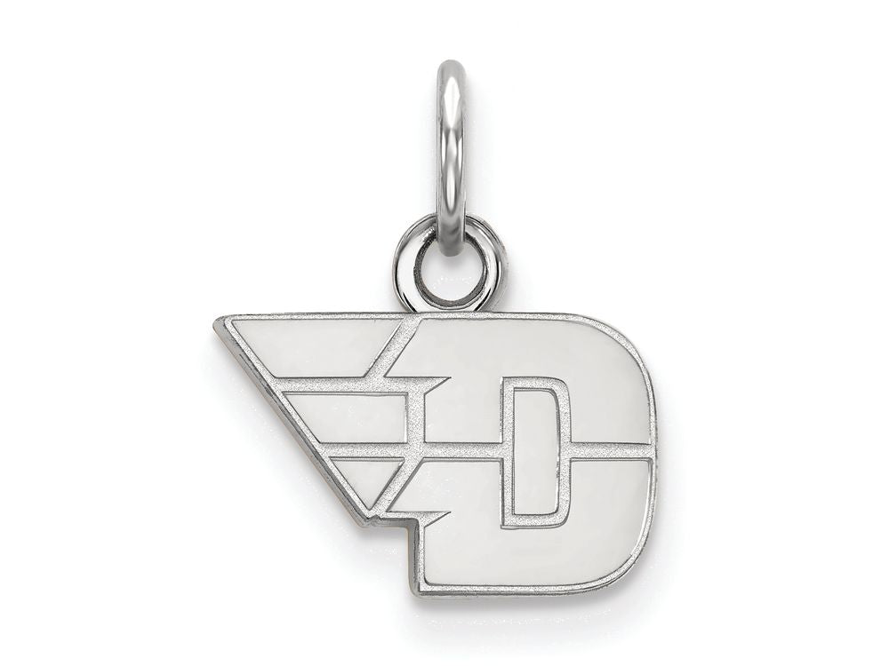 14k White Gold Logoart University Of Dayton Extra Small Pendant
