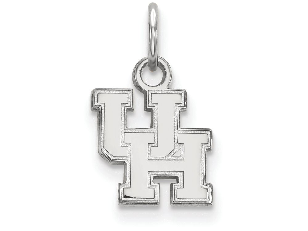 14k White Gold Logoart University Of Houston Extra Small Pendant