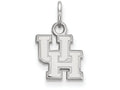 14k White Gold Logoart University Of Houston Extra Small Pendant
