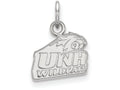 14k White Gold Logoart University Of New Hampshire Extra Small Pendant