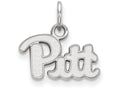 14k White Gold Logoart University Of Pittsburgh Extra Small Pendant