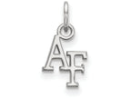 14k White Gold Logoart United States Air Force Academy Extra Small Pendant