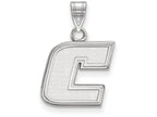 14k White Gold Logoart The University Of Tennesseeat Chattanooga Small Pendant