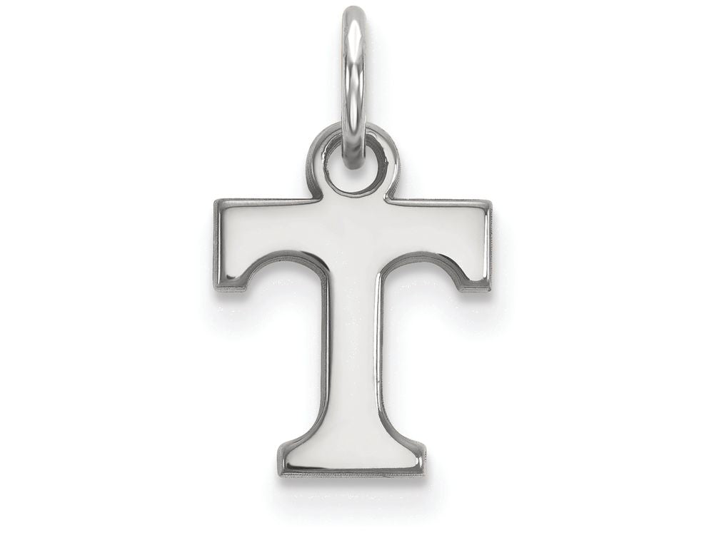 14k White Gold Logoart University Of Tennessee Extra Small Pendant