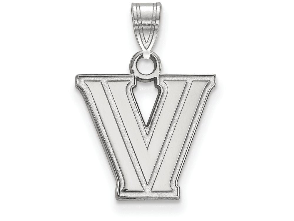 14k White Gold Logoart Villanova University Small Pendant