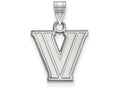 14k White Gold Logoart Villanova University Small Pendant