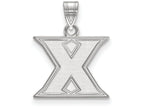 14k White Gold Logoart Xavier University Small Pendant