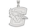 14k White Gold Logoart Creighton University Extra Large  Pendant