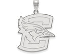 14k White Gold Logoart Creighton University Extra Large  Pendant