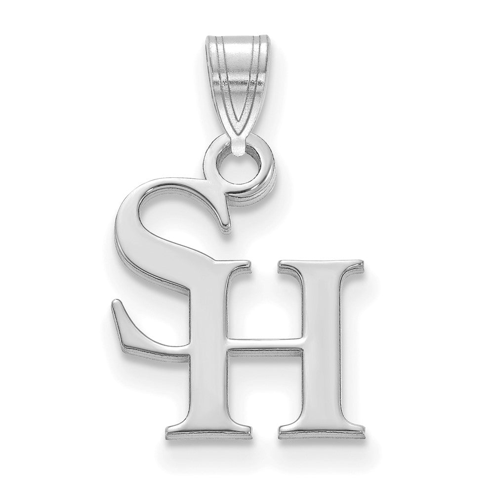 14k White Gold Logoart Sam Houston State University Small Pendant