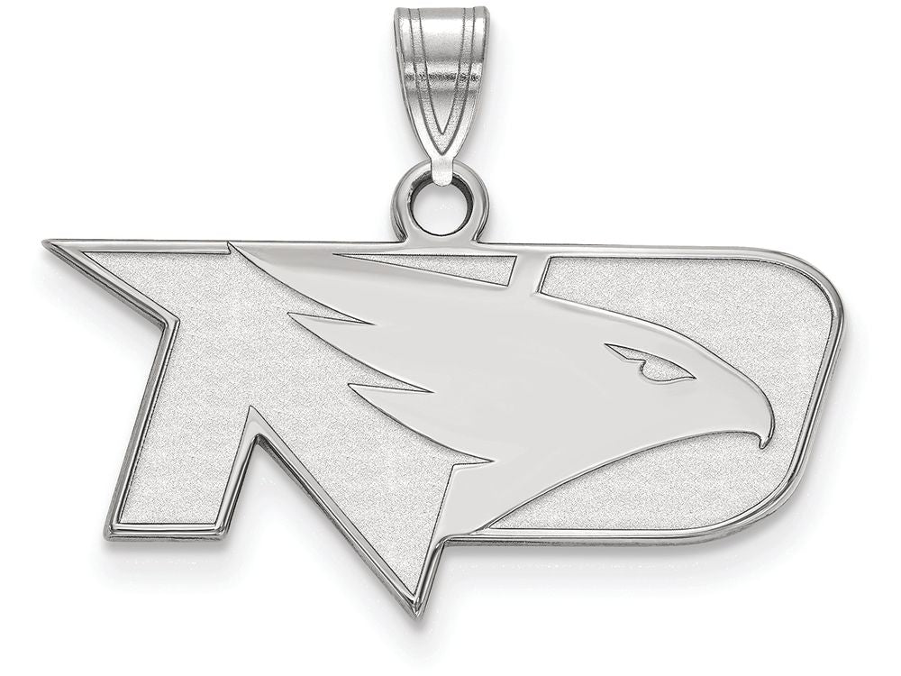 14k White Gold Logoart University Of North Dakota Small Pendant
