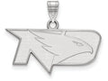 14k White Gold Logoart University Of North Dakota Small Pendant