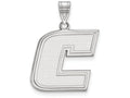 14k White Gold Logoart The University Of Tennesseeat Chattanooga Large Pendant