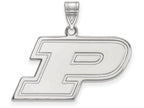 14k White Gold Logoart Purdue Medium Pendant