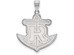 14k White Gold Logoart Rollins College Extra Large  Pendant