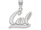 14k White Gold Logoart University Of California Berkeley Medium Pendant