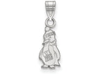 14k White Gold Logoart Youngstown State University Small Pendant