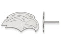 14k White Gold Logoart University Of Southern Miss Small Post Earrings