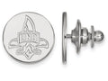 14k White Gold Logoart University Of New Orleans Lapel Pin