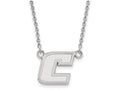 14k White Gold Logoart The U Of Tennesseeat Chattanooga Small Pendant Necklace