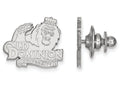 14k White Gold Logoart Old Dominion University Lapel Pin