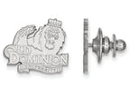 14k White Gold Logoart Old Dominion University Lapel Pin