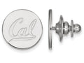 14k White Gold Logoart University Of California Berkeley Lapel Pin