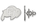 14k White Gold Logoart University Of Colorado Lapel Pin