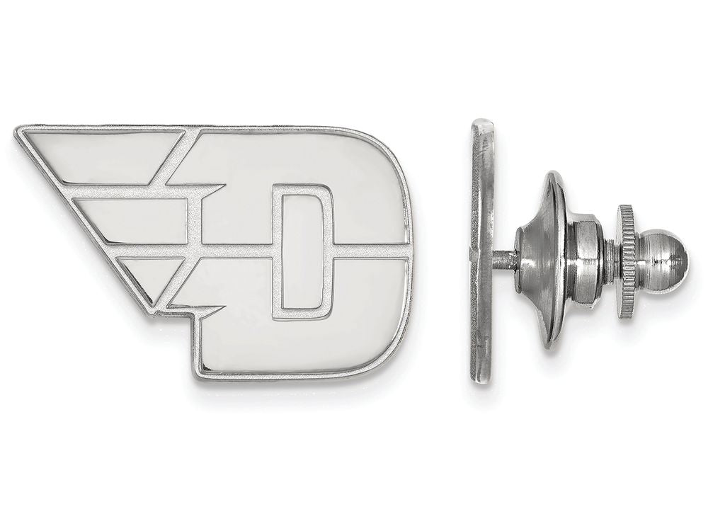 14k White Gold Logoart University Of Dayton Lapel Pin
