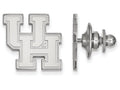 14k White Gold Logoart University Of Houston Lapel Pin