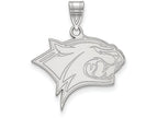 14k White Gold Logoart University Of New Hampshire Large Pendant