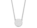 14k White Gold Logoart University Of New Mexico Large Pendant Necklace