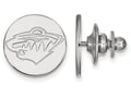 14k White Gold Nhl Logoart Minnesota Wild Lapel Pin