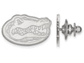 14k White Gold Logoart University Of Florida Lapel Pin