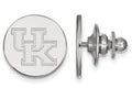 14k White Gold Logoart University Of Kentucky Lapel Pin