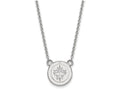 14k White Gold Nhl Logoart Winnipeg Jets Small Pendant Necklace