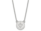 14k White Gold Nhl Logoart Winnipeg Jets Small Pendant Necklace