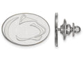 14k White Gold Logoart Penn State University Lapel Pin
