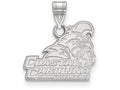 14k White Gold Logoart Coastal Carolina University Small Pendant
