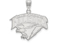 14k White Gold Logoart United States Air Force Academy Large Pendant
