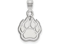 14k White Gold Logoart Northern Illinois University Small Pendant