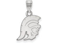 Logoart 14k White Gold University Of Southern California Small Pendant